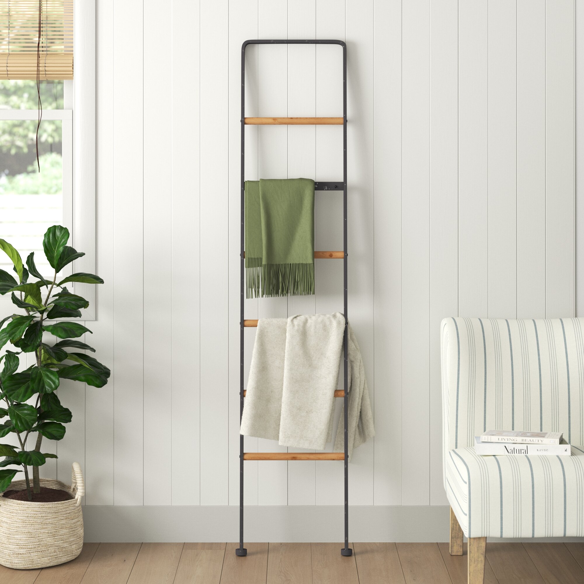 Thin blanket ladder sale